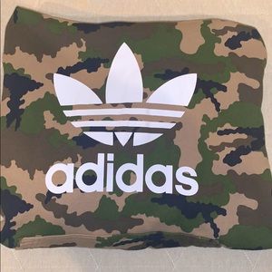 Green Camo Adidas Hoodie